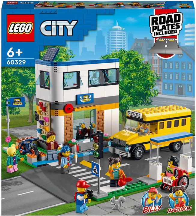Produktbild LEGO Schule mit Schulbus (60329, LEGO City)