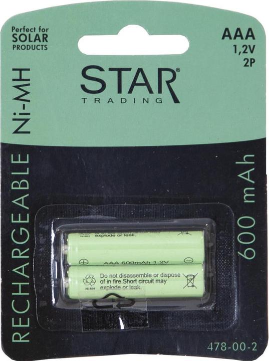 Immagine prodotto Star Trading AAA (1 pz., AAA, 600 mAh)
