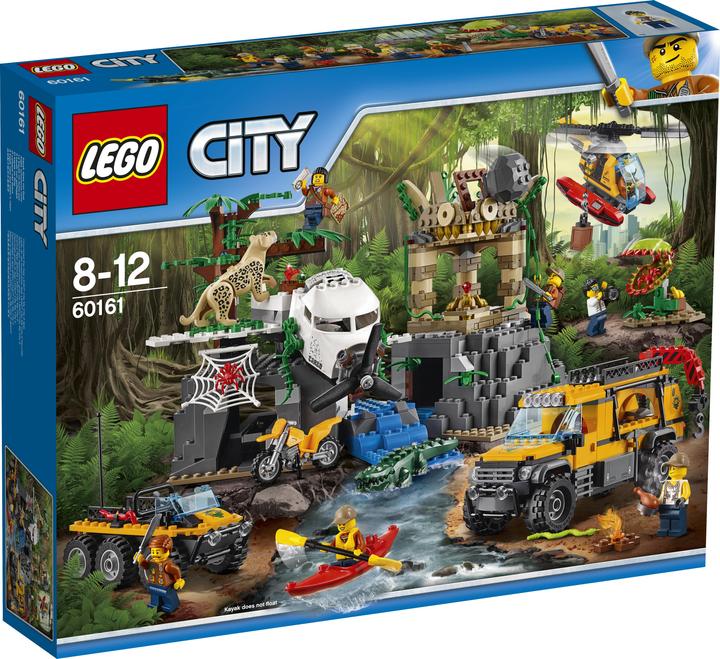 LEGO Stadt - Dschungel-Forschungsstation (60161, LEGO City)