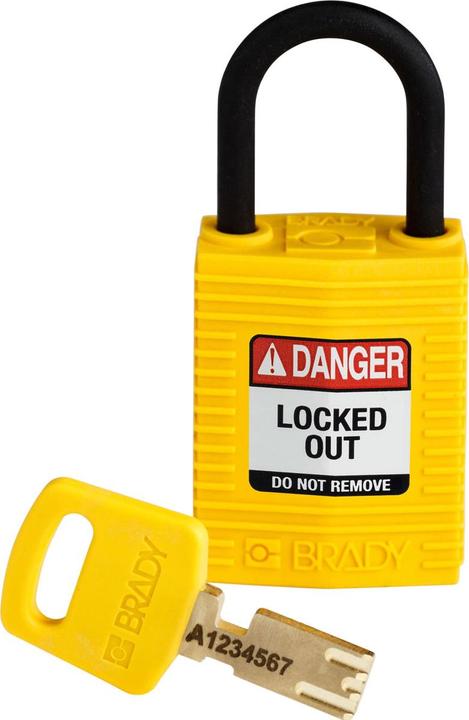 Immagine prodotto Brady Lucchetti di sicurezza SafeKey Compact in nylon