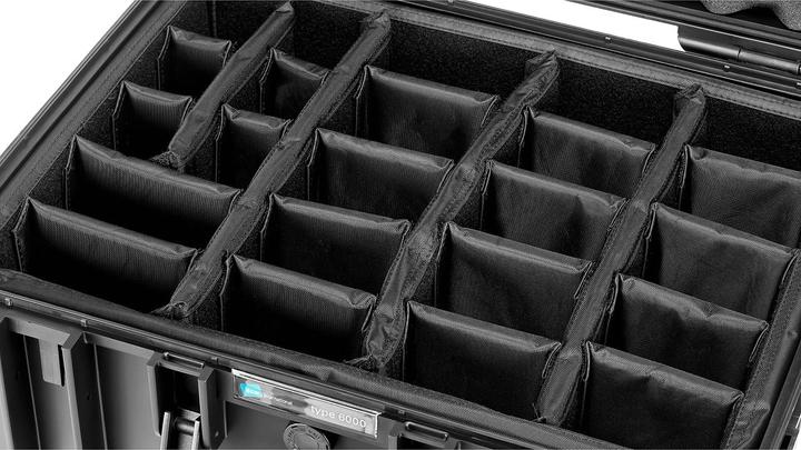 Immagine prodotto B+W Cassa esterna tipo 6000 - RPD con divisione in scomparti (Custodia fotografica, 32.60 l)