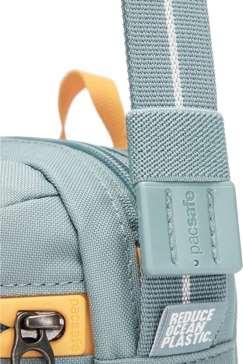 Actual product image Pacsafe GO Festival anti theft shoulder bag RFID 17 cm