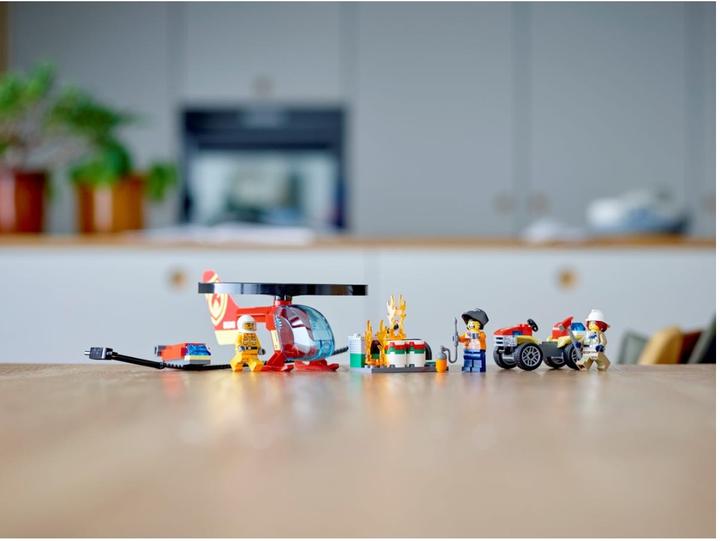 Immagine prodotto LEGO Operazione con l'elicottero dei vigili del fuoco (60248, LEGO City)