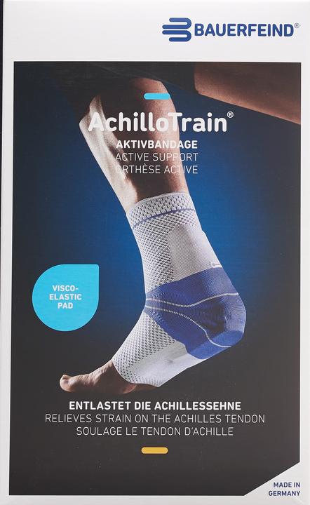 Produktbild AchilloTrain Aktivbandage Grösse 5 rechts titan (5)