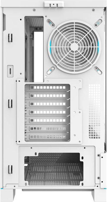 Image du produit Darkflash Tech Darkflash DY451 PRO boîtier d'ordinateur avec ventilateur (blanc) (mATX, ITX, ATX)