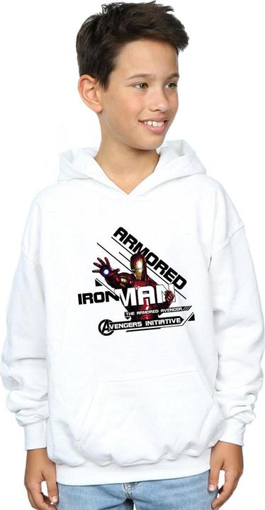 Immagine prodotto Avengers Iron Man Armoured Avenger Felpa con Cappuccio Ragazzi (116)
