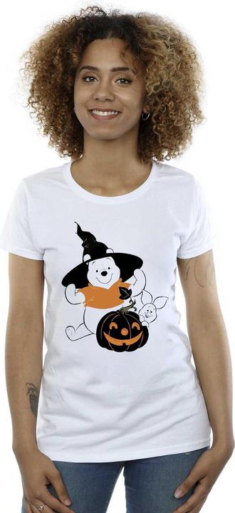 Immagine prodotto Winnie the Pooh Maglietta Halloween Zucca Donna (S)