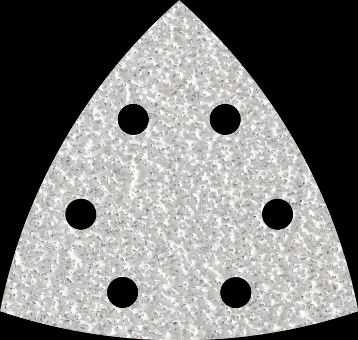 Produktbild wolfcraft wolfcraft 5 Haft-Schleifbl. Stearat K80 Delta 95mm (80)