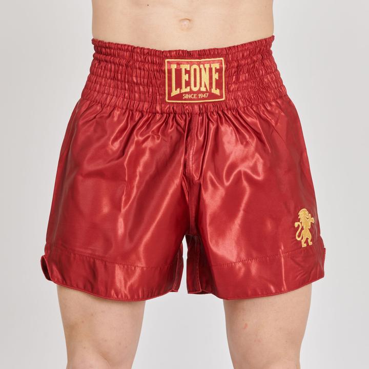 Actual product image Leone Basic Kickboxhose AB970 Rot (M)