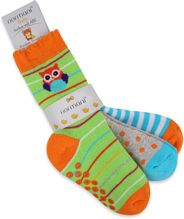 Normani 3 Paar Kindersocken mit ABS-Druck