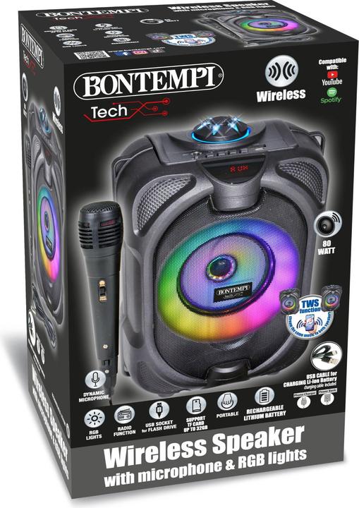 Produktbild Bontempi Lautsprecher mit Mikrofon