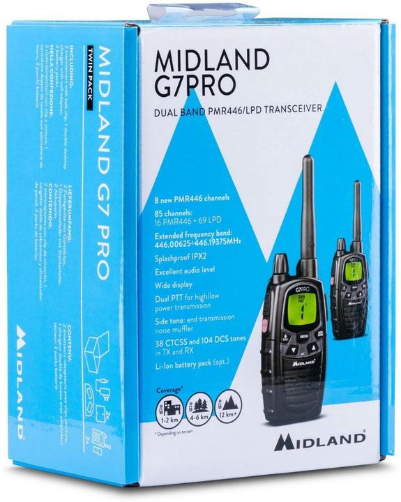 Actual product image Midland G7 Pro (12 km)