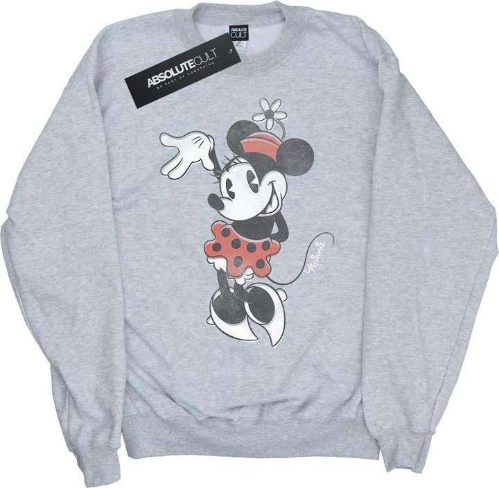 Actual product image Disney Girls Minnie Mouse Waving Sweatshirt (140, 146)