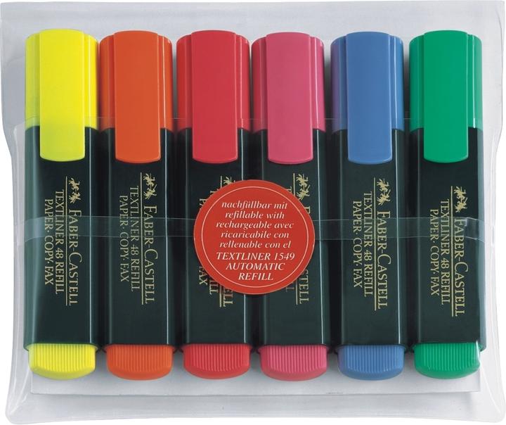 Immagine prodotto Faber-Castell Textliner 48 (Multicolore, 5 mm, 6 x)
