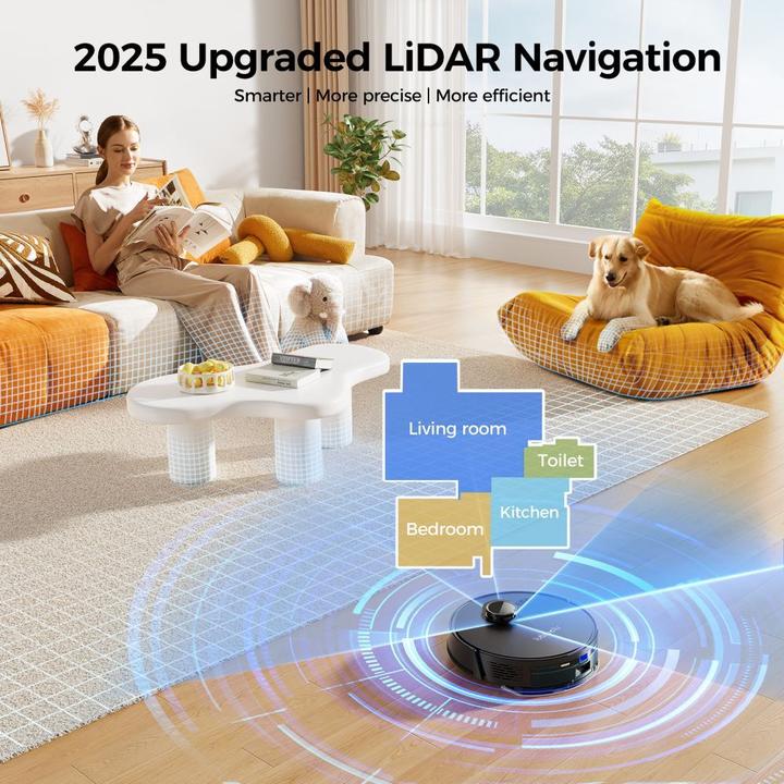 Immagine prodotto Lubluelu Vacuum cleaner L15 Plus robot vacuum cleaner with self-empty station (Aspirazione robotica)