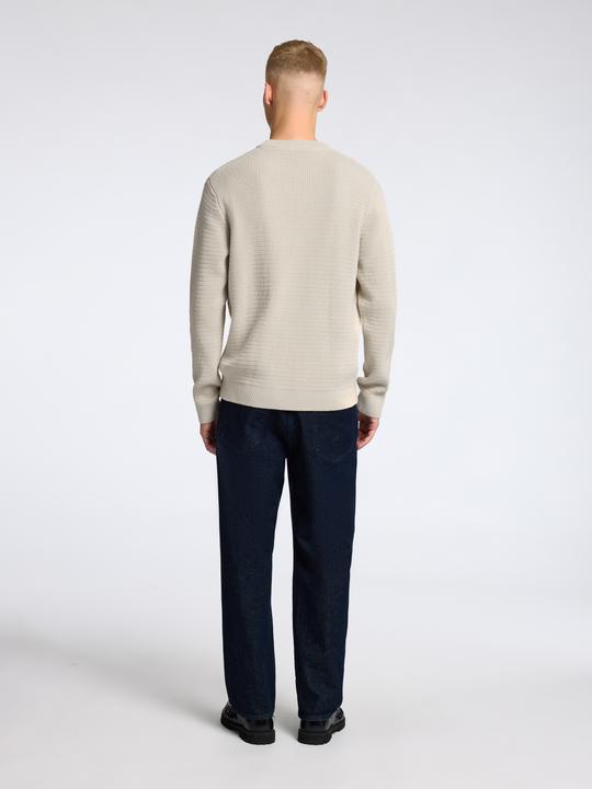 Produktbild Selected Homme Slhtheo Ls Knit Structure Crew Neck (L)