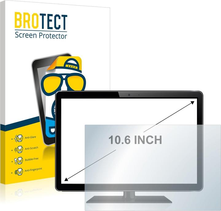 Produktbild BROTECT Entspiegelungs-Schutzfolie Displayschutz Matt (10.60")