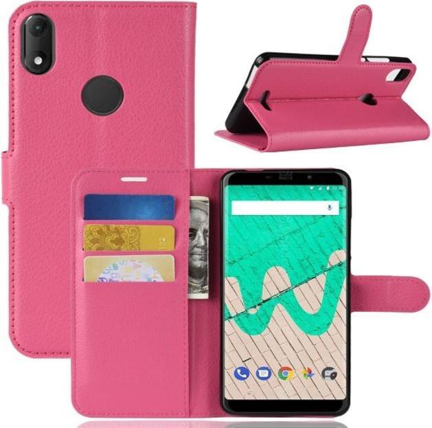 Produktbild MU Classic Litchi Leder Bookcover Series (Wiko View Max)