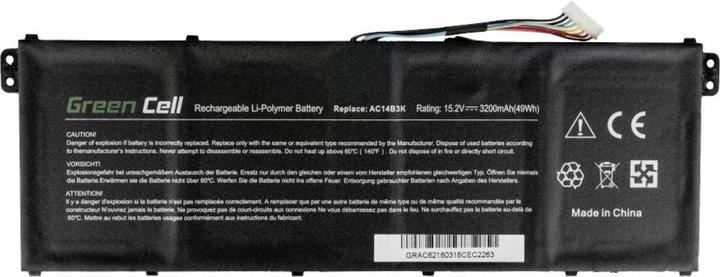 Image du produit GreenCell Cell AC62 Batterie de rechange pour ordinateur portable (4 cellules, 3600 mAh)