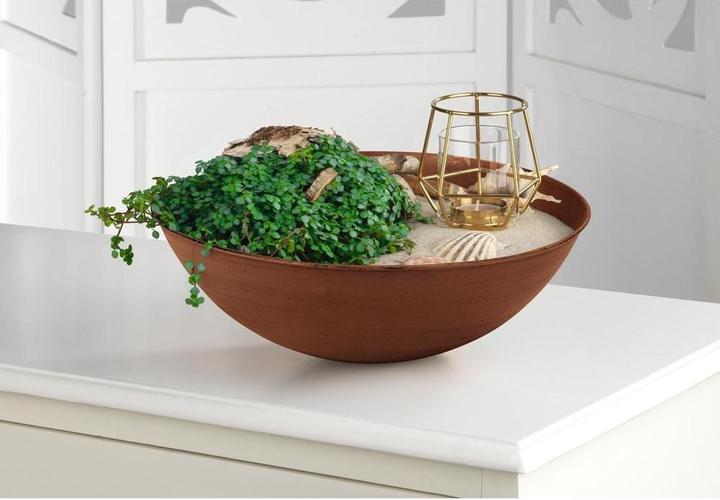 Actual product image Garvida Garten Dekosäule Rost-Optik Bauernrose 87 cm