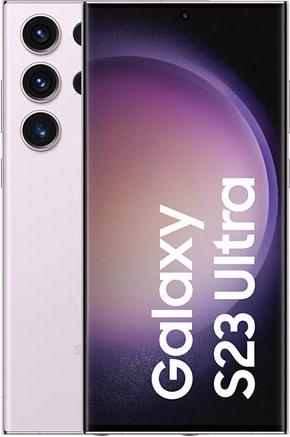 Actual product image Samsung Galaxy S23 Ultra (256 GB, Lavender, 6.80", SIM + eSIM, 200 Mpx, 5G)