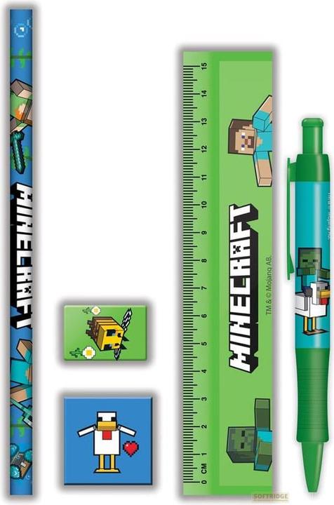 Actual product image Pyramid Minecraft writing set (5 x)