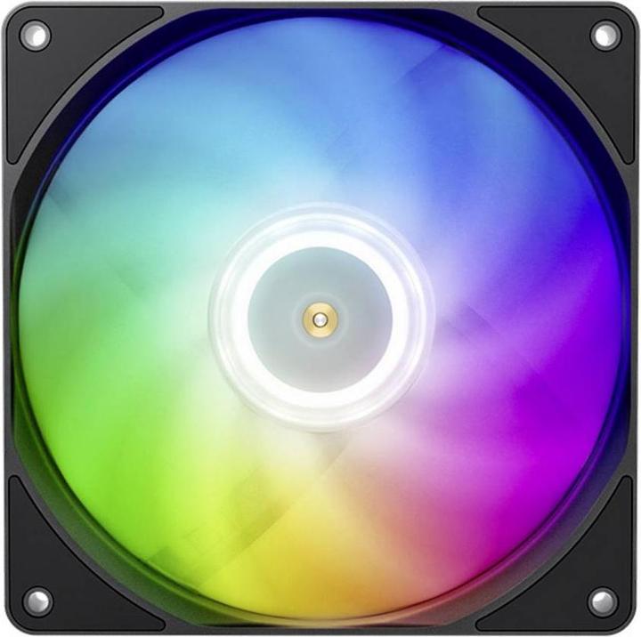 Actual product image Jonsbo HF1415 Slim PWM fan, ARGB, 140mm - black (140 mm)