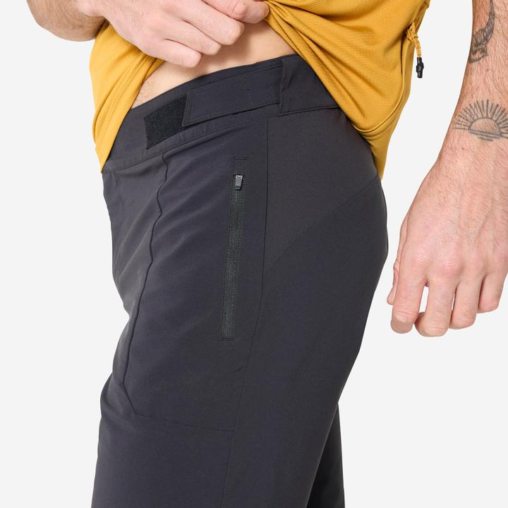 Produktbild Rockrider Velohose kurz atmungsaktiv Unisex schwarz (XS)