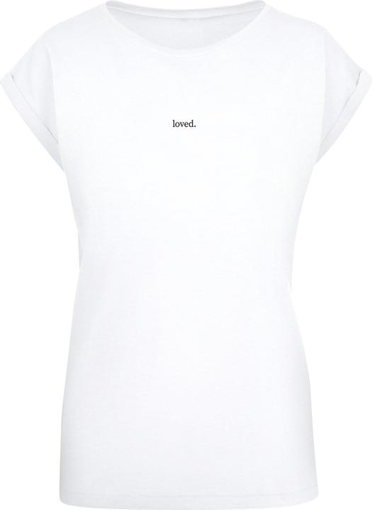 Merchcode Ladies Love Extended Shoulder Tee - 113381
