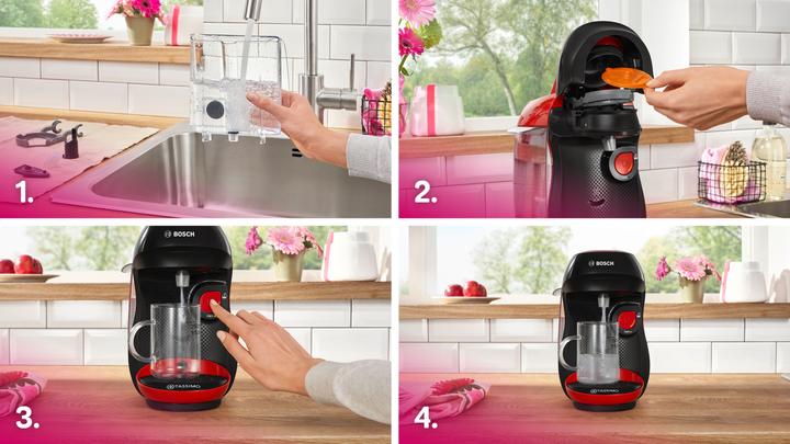 Produktbild Bosch Hausgeräte Kapselmaschine, TASSIMO HAPPY friendly, TAS103E (Tassimo)