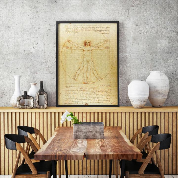 Actual product image Enjoy Puzzle ENJOY-1557 - The Vitruvian Man, Puzzle, 1000 pieces (1000 pieces)