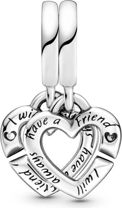 Immagine prodotto Pandora Cuori gemelli collegati Dividere (Argento 925)