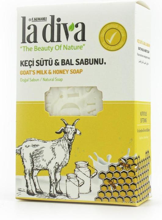 Produktbild La Diva Kopieren Sie Seife, Ziegenmilch und Honig 100 g - (Handseife Nachfüllpackung)