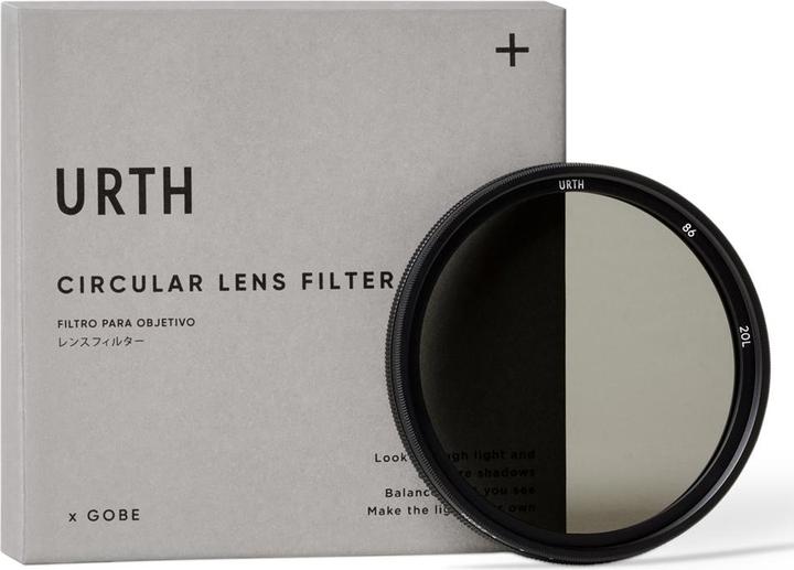 Actual product image Urth 86mm ND2 32 (1 5 Stop) Variable ND Lens Filter (Plus+) (Graduated neutral density filter, 86 mm)