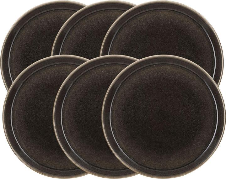 Bitz Speiseteller matt grey / shiny grey 27 cm Set6 (1 x)