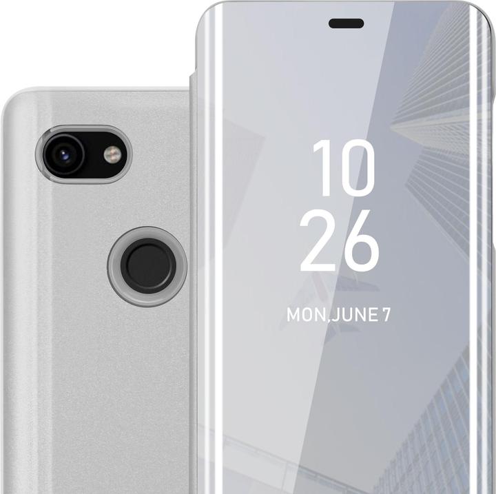 Actual product image Cadorabo Book Smart View Mirror Cover (Google Pixel 3a XL)