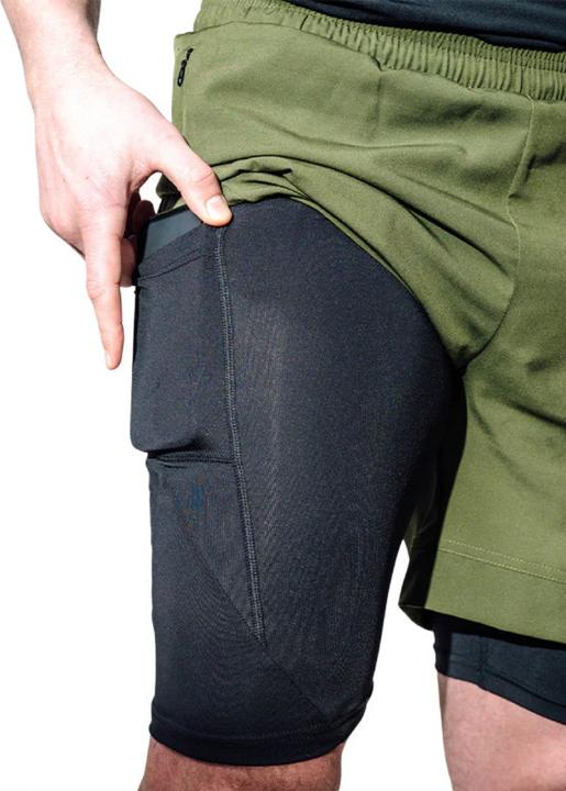 Actual product image Rdx MMA Shorts T16 Army Green/Black-S (S)