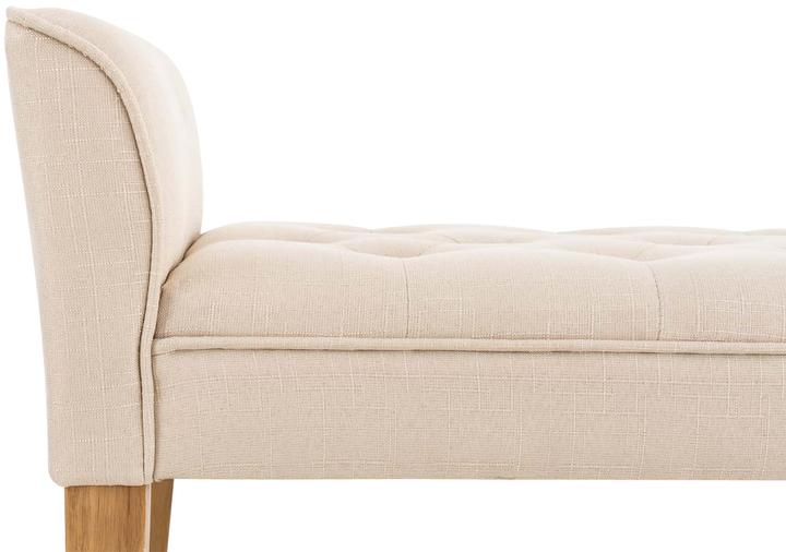 Actual product image CLP Chaiselongue Cleopatra, antique-light, cream (128 cm)