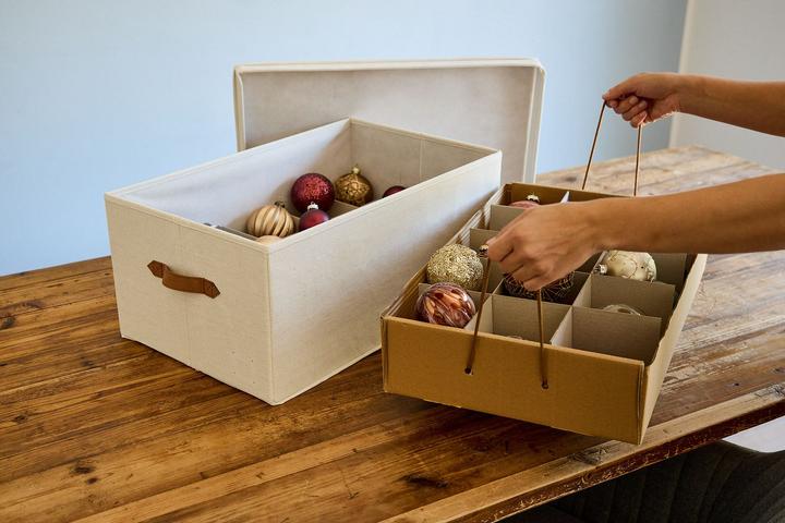 Produktbild Love it Store it Premium Weihnachtskugelbox (58 x 36 x 25 cm, 52 l)