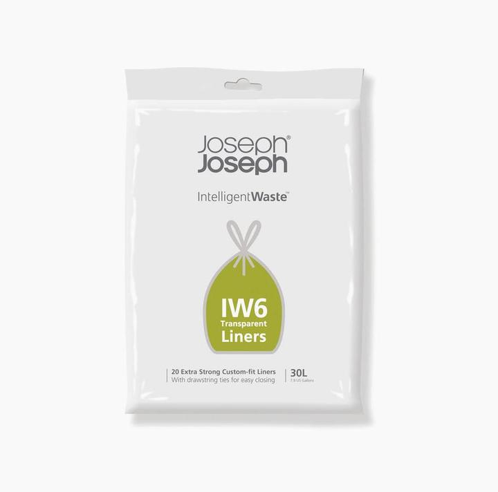 Productafbeelding Joseph Joseph Afvalzakken 20 stuks, 30 L transparant (20 x, 30 l)