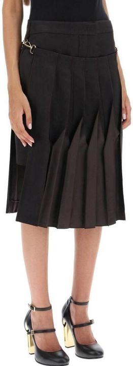 Produktbild Fendi Cotton And Silk Washed Skirt (40)