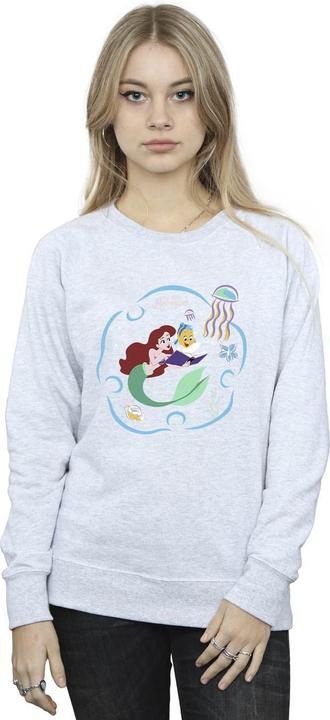 Produktbild Disney The Little Mermaid Reading A Book Sweatshirt (XXL)