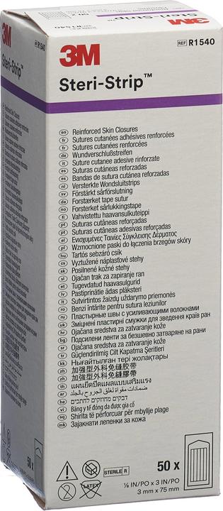 3M Strip 3x75mm weiss verstärkt (250 x)