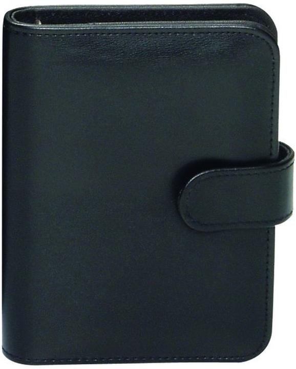 Produktbild Bind Systemplaner A6 mit Systemeinlage ohne Kalender Kalendarium Agenda Lederimitat schwarz 16501-1 (A6, Harter Einband)