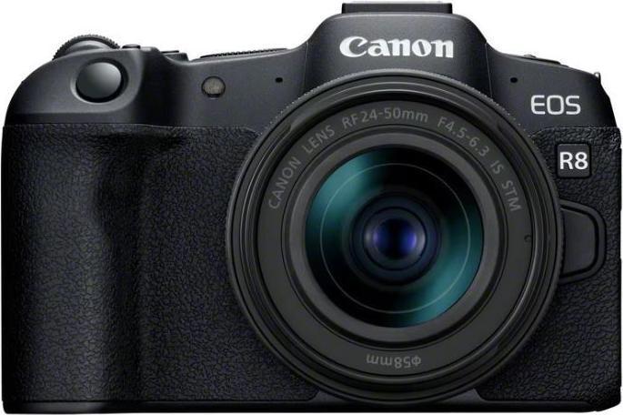 Canon EOS R8 Kit (24 - 50 mm, 24.20 Mpx, Full frame)
