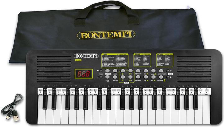 Actual product image Bontempi Electronic Keyboard 37 Keys LCD Display