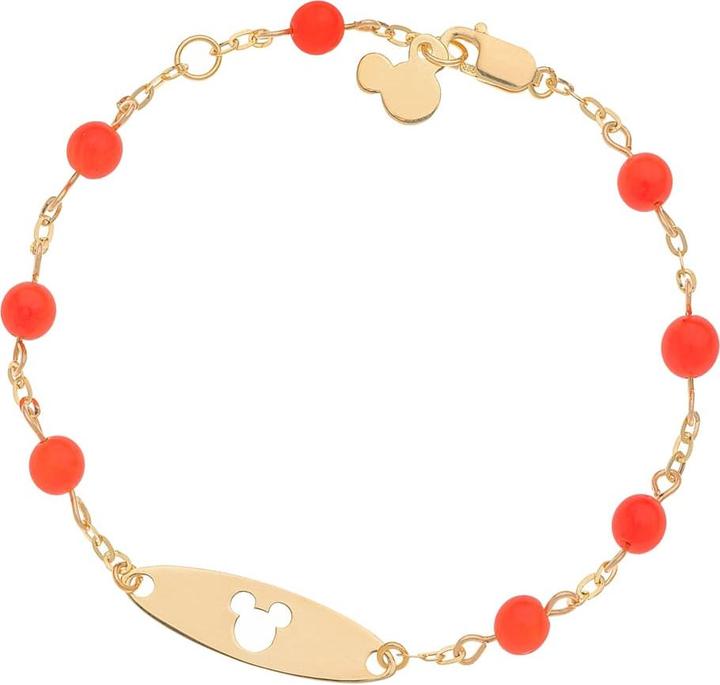 Image du produit Disney Bracelet Mickey Mouse, or 375 (15 cm, Or 375)