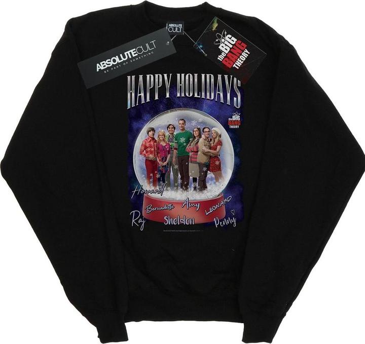 Dam Happy Holidays Sweatshirt aus Baumwolle