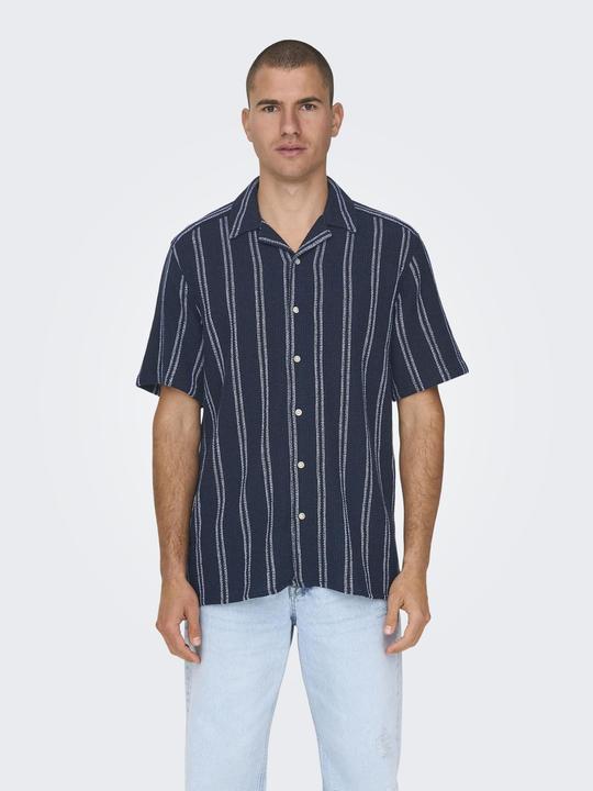 Actual product image Only & Sons Striped short sleeve shirt (XXL)