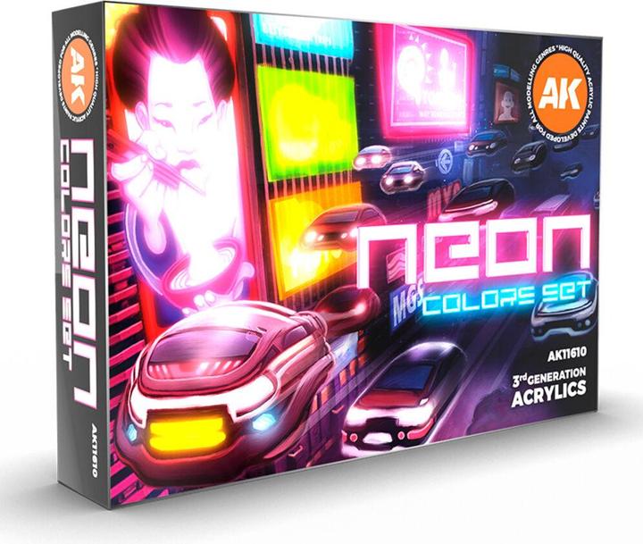 Image du produit AK Interactive Ak Set de Peinture - Neons Colors Set